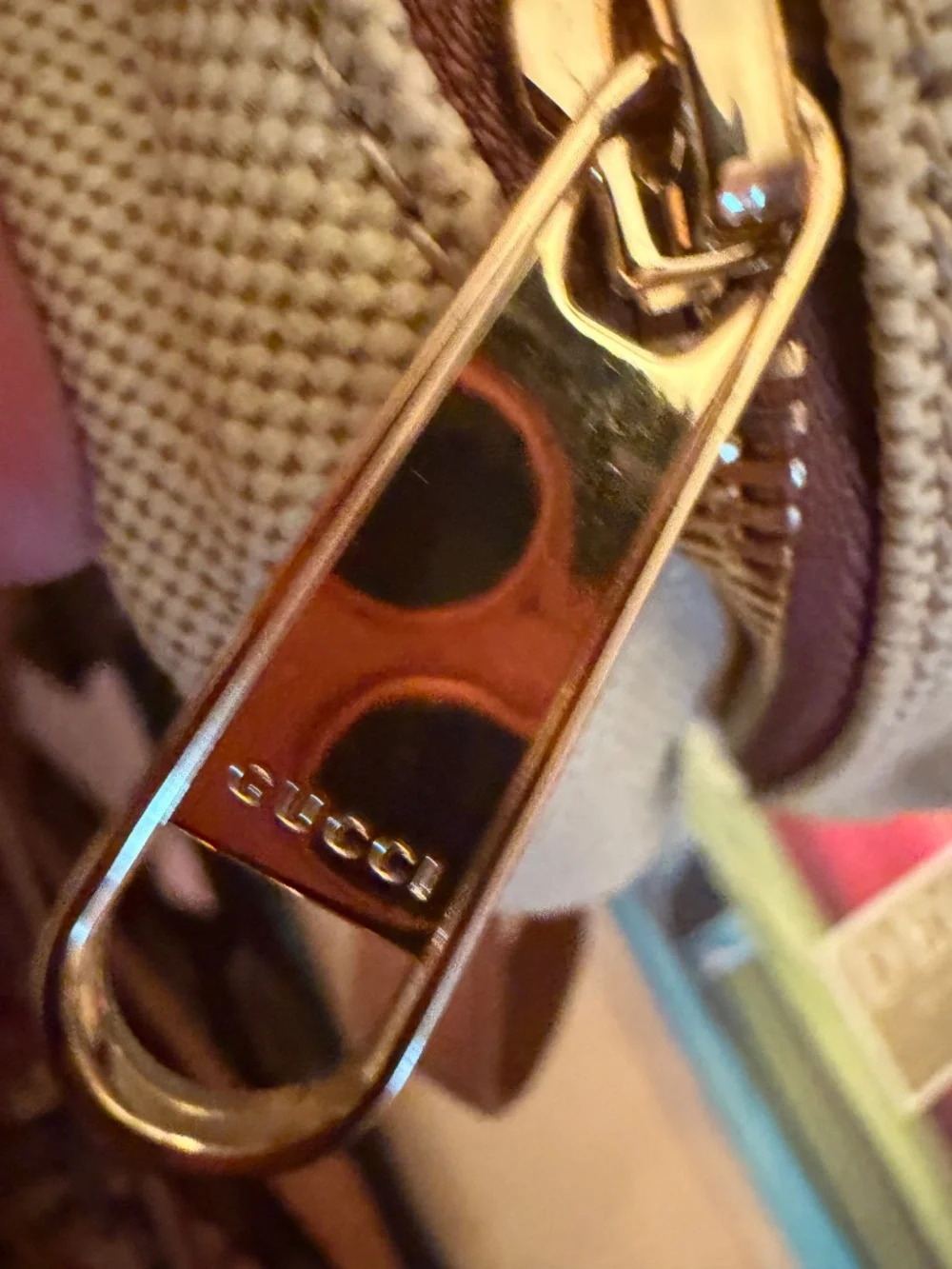 classic Gucci Vintage Web backpack